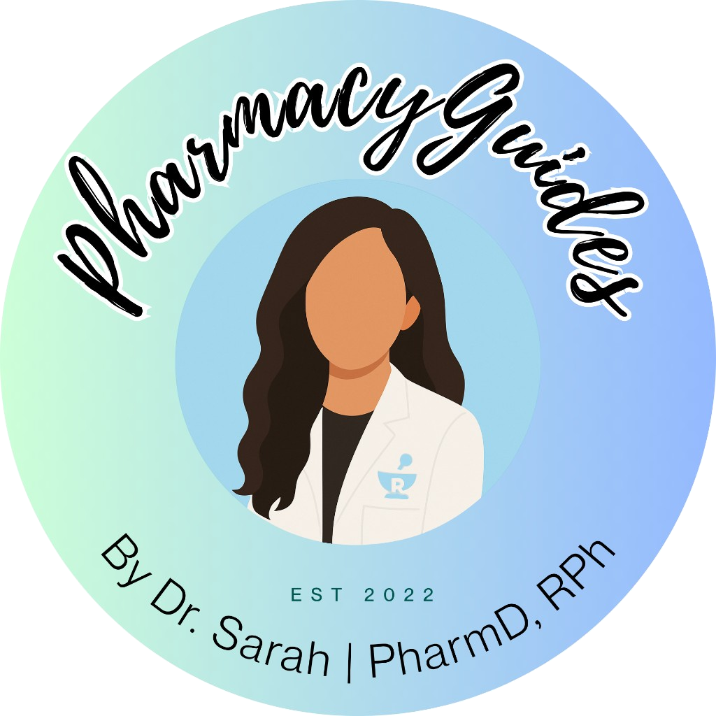PharmacyGuides by Dr. Sarah, PharmD RPh